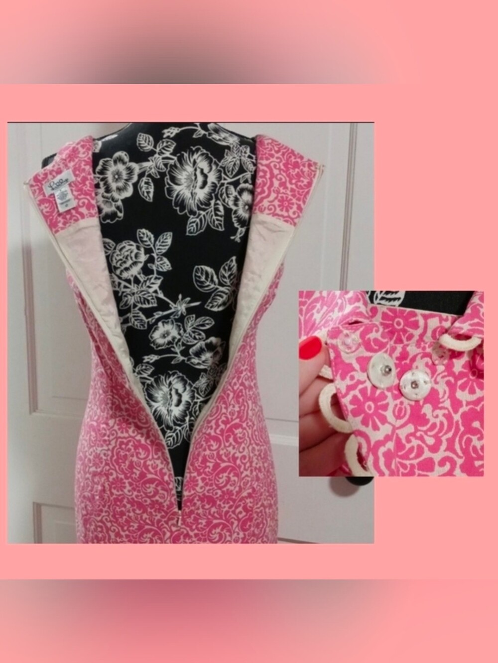 🎀VERY RARE/VTG Lilly Pulitzer🎀 - Aveline Jacquard Jacket & Sophia Dress - Picture 11 of 14